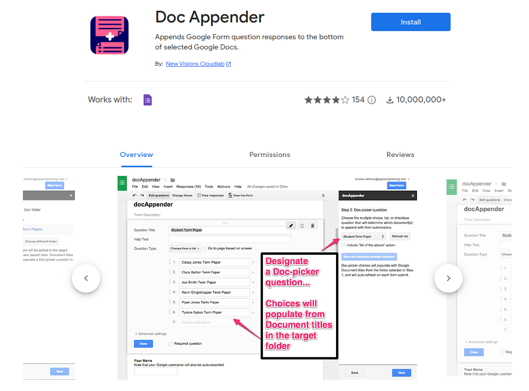 Doc Appender